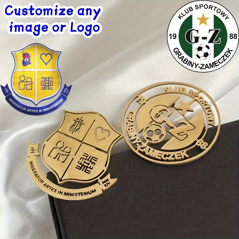Men Accessories Brooch - Spilla con logo personalizzato, semplice e