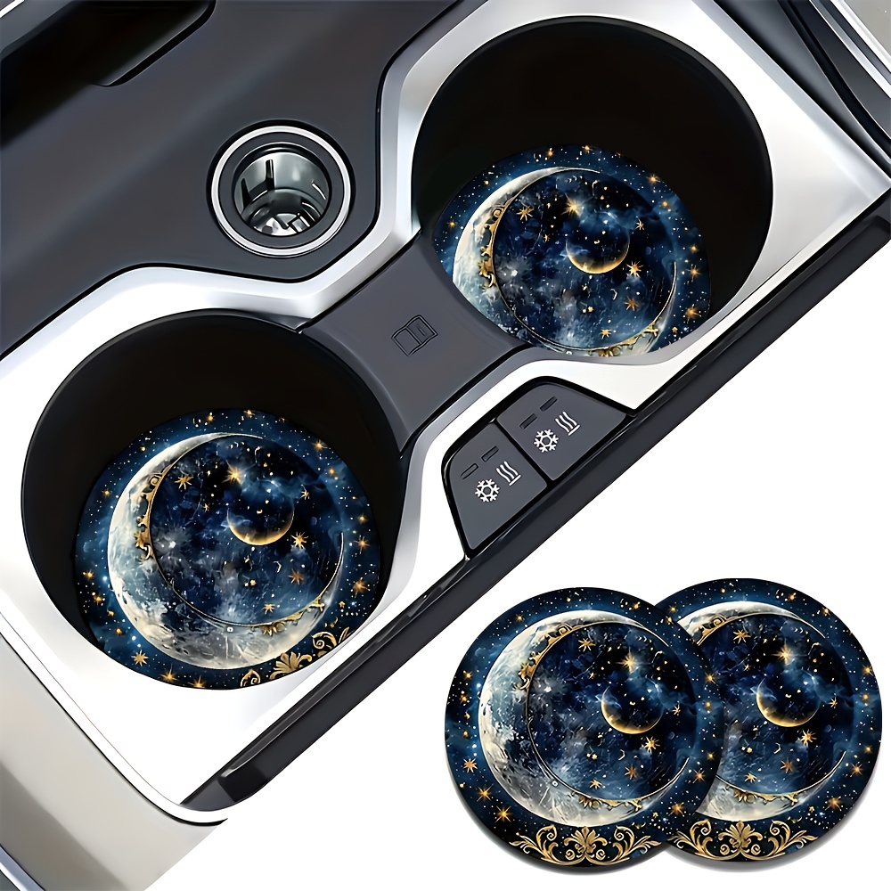Men'S Accessories Holder - 2 sottobicchieri per auto Starry Night