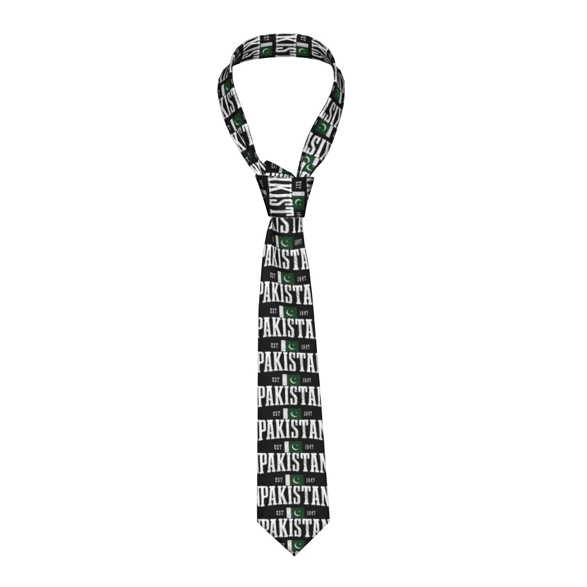 Men Accessories Pakistan - Cravatta da uomo con bandiera del