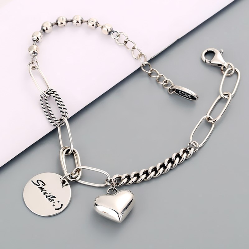 Men'S Accessories Trending - Bracciali in Argento Sterling 925 per
