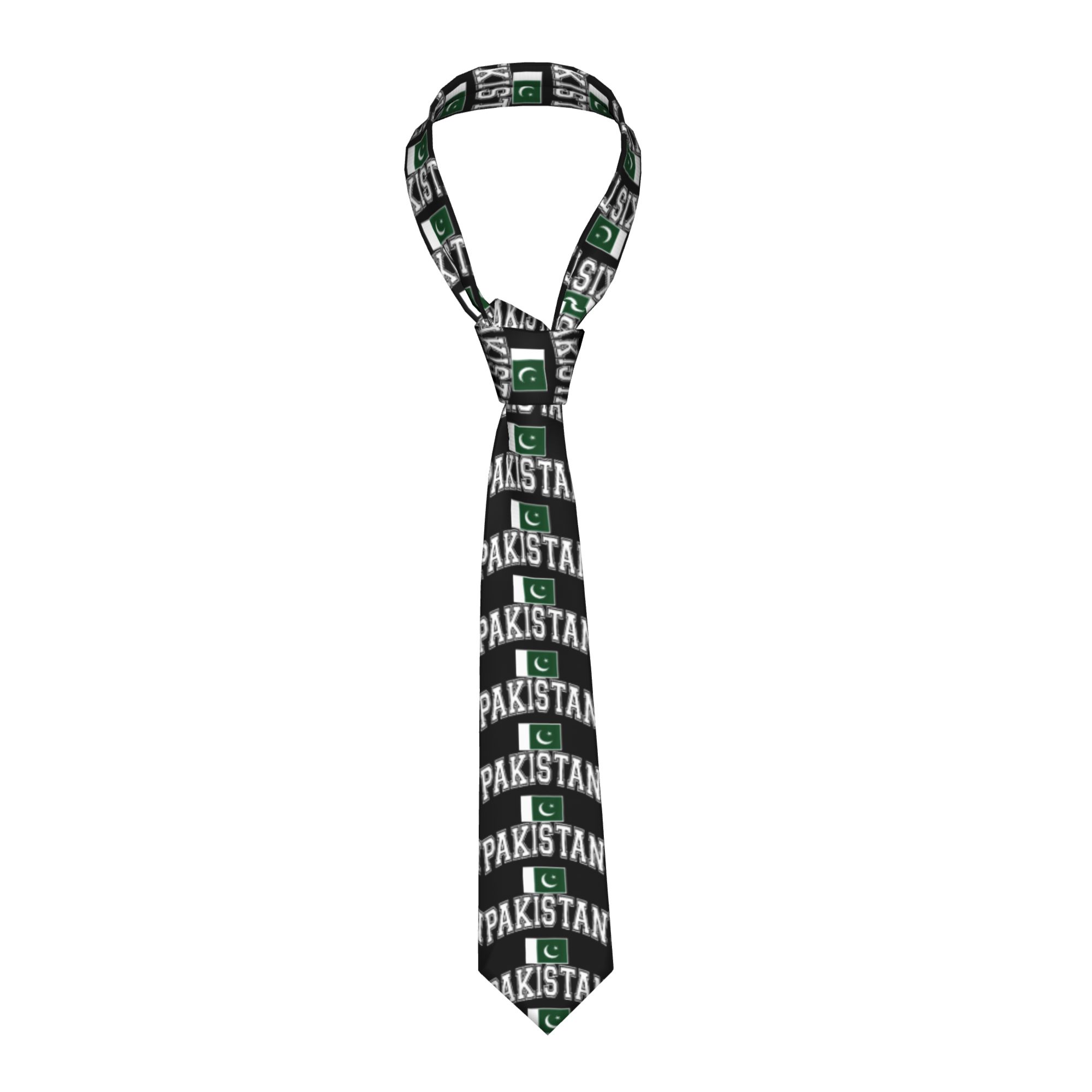 Men Accessories Pakistan - Cravatta con Bandiera del Pakistan, Cravatte