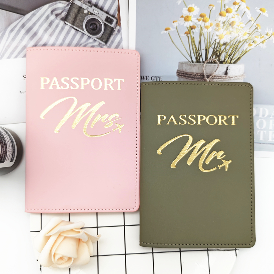 Men'S Accessories Holder - Set di 2 Porta Passaporto in