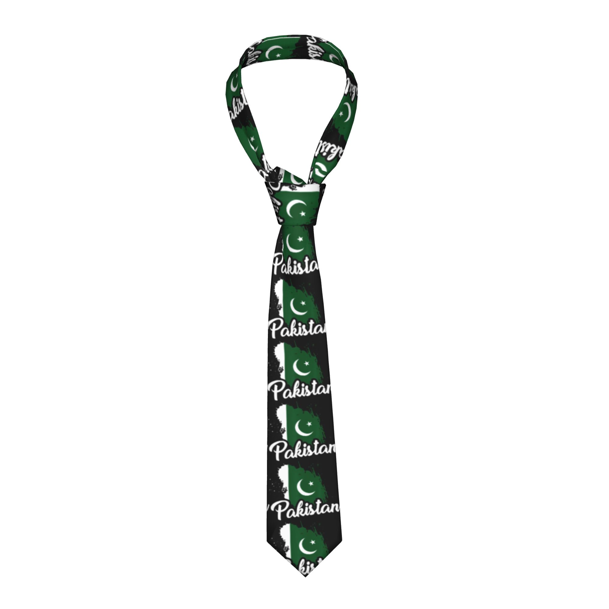 Men Accessories Pakistan - Cravatta da uomo con bandiera del