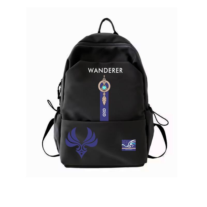 Men'S Accessories Travel Bag - Zaino Anime Genshin Impact Furina, impermeabile,