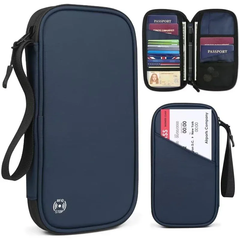 Men'S Accessories Travel Bag - Portafoglio leggero per passaporto da viaggio