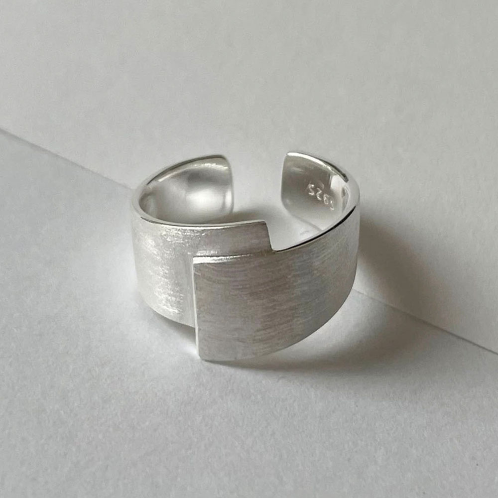 Men'S Minimalist Accessories - Anelli in argento sterling 925 per