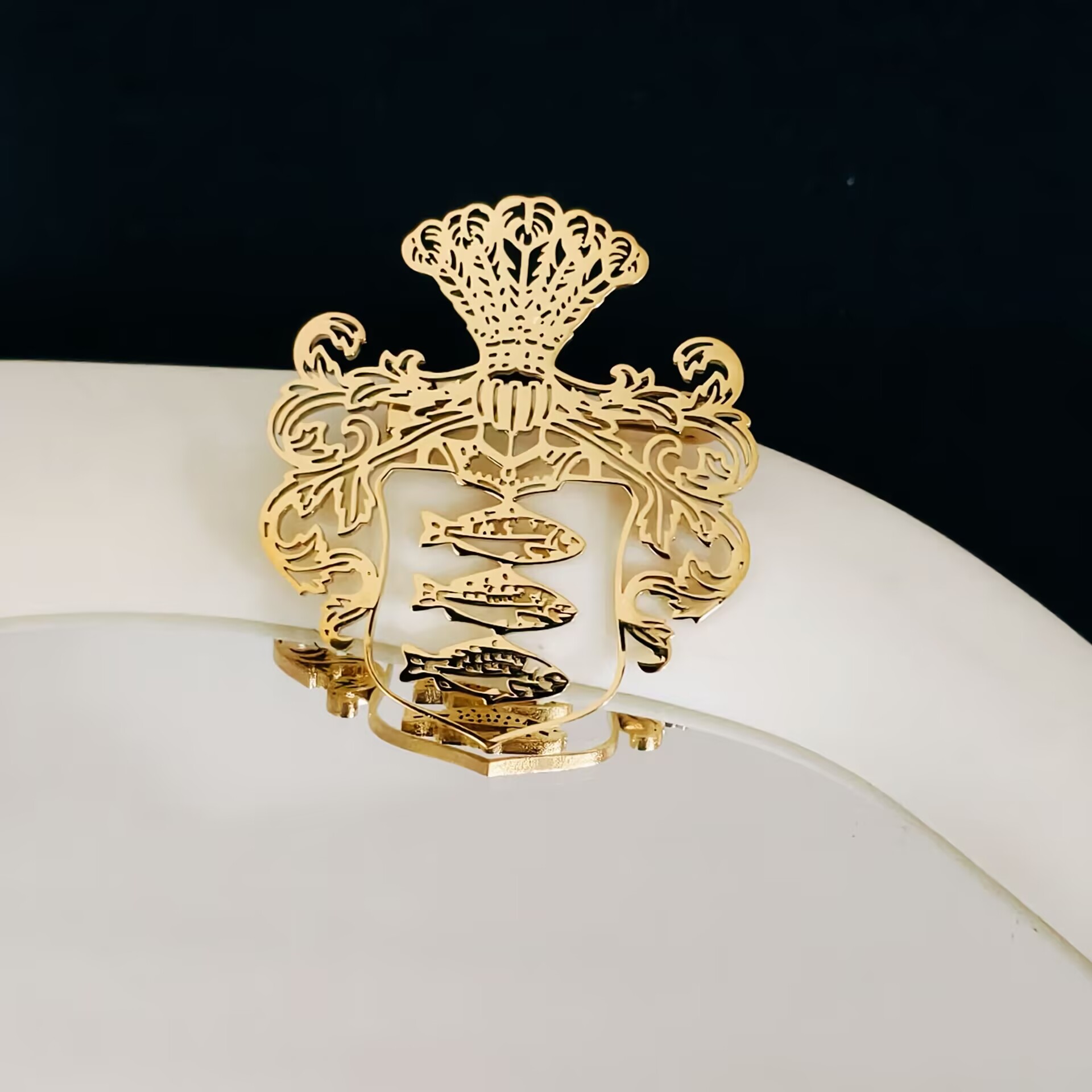 Men Accessories Brooch - Spilla personalizzata in acciaio inossidabile, distintivo
