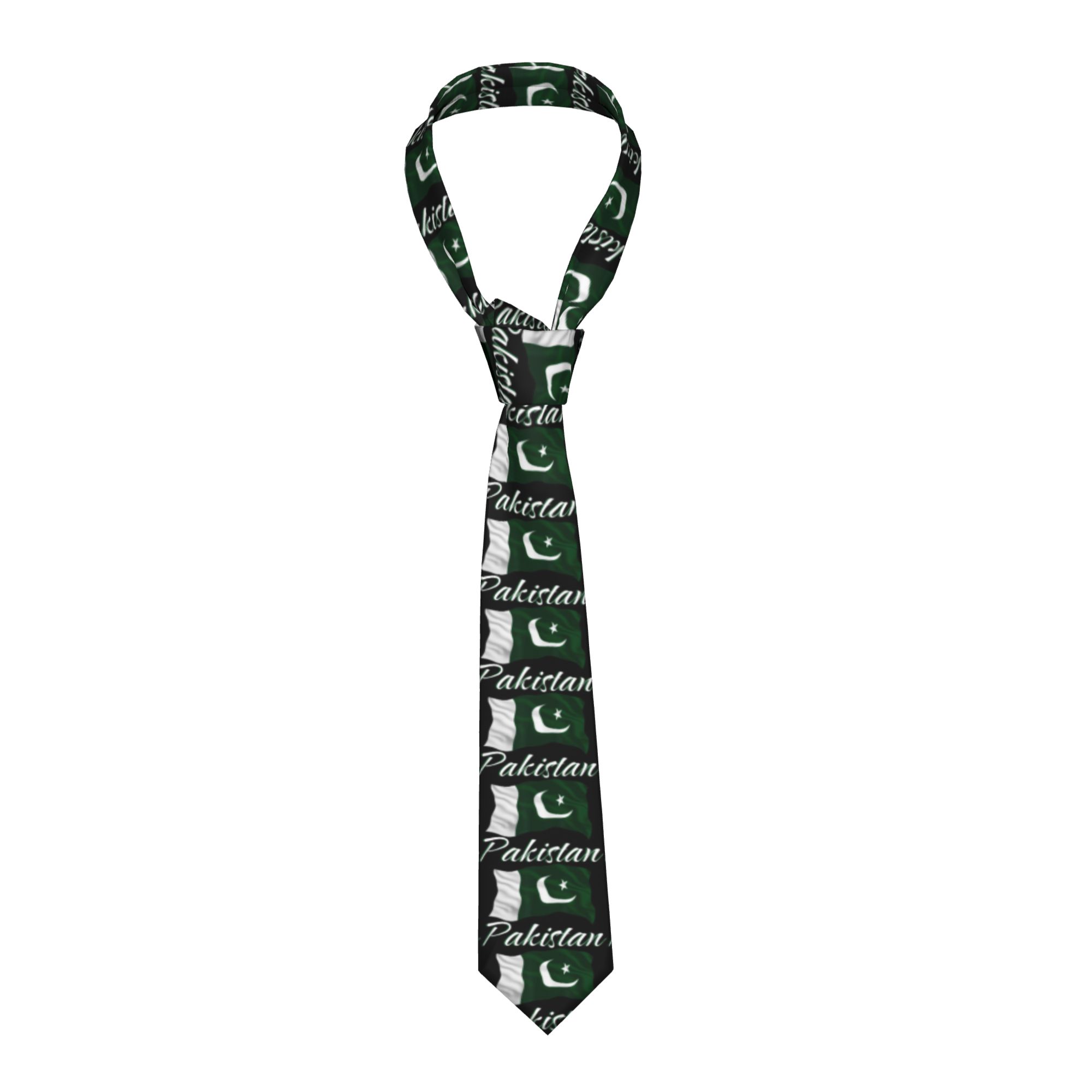 Men Accessories Pakistan - Cravatta da uomo con bandiera del