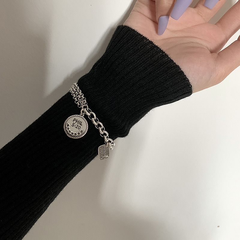 Braccialetti in argento sterli - Men'S Accessories Trending recensione e prezzo