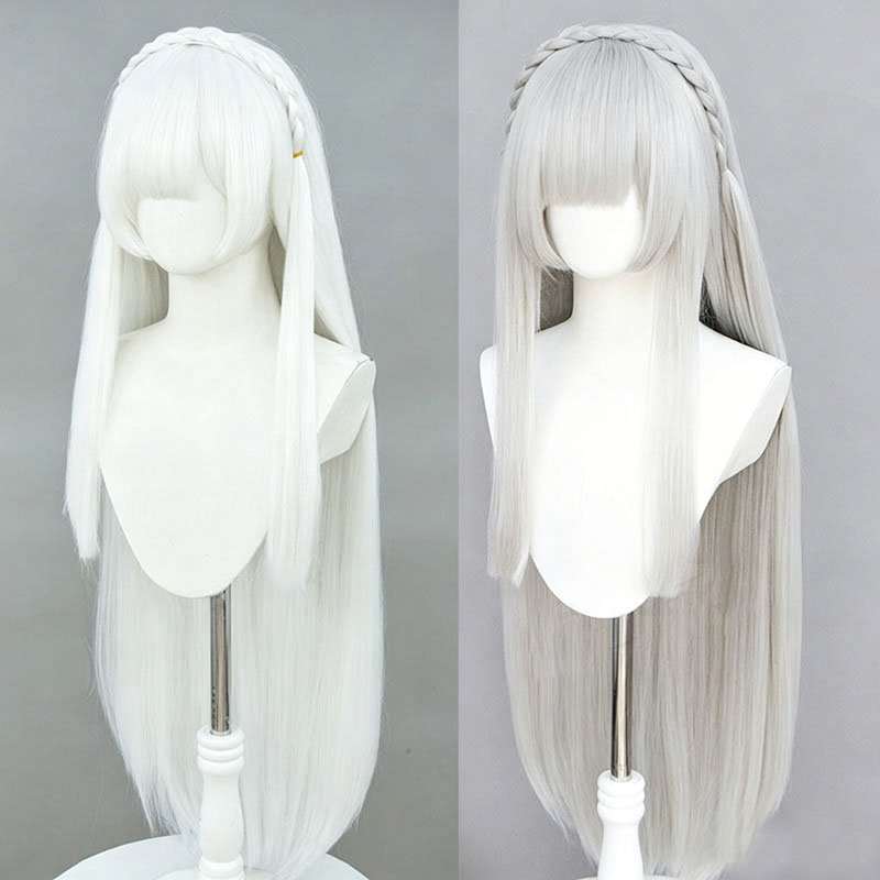 Parrucca cosplay Anime Re:Zero - Men Accessories In Silver recensione e prezzo