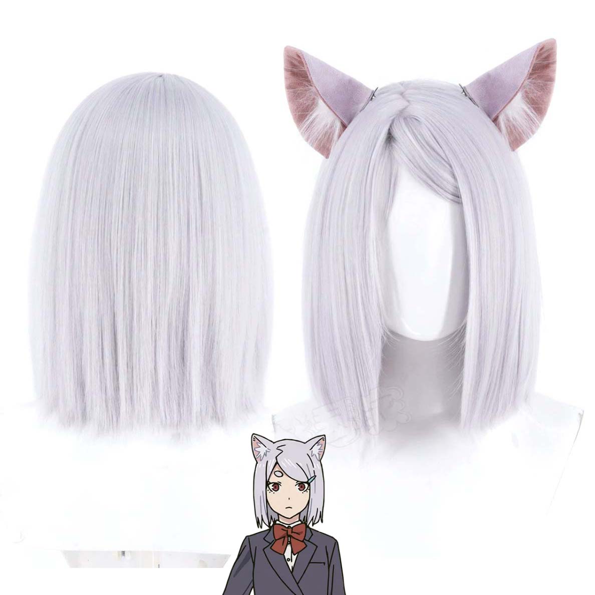 Parrucca Cosplay da Donna Yani - Men Accessories In Silver recensione e prezzo