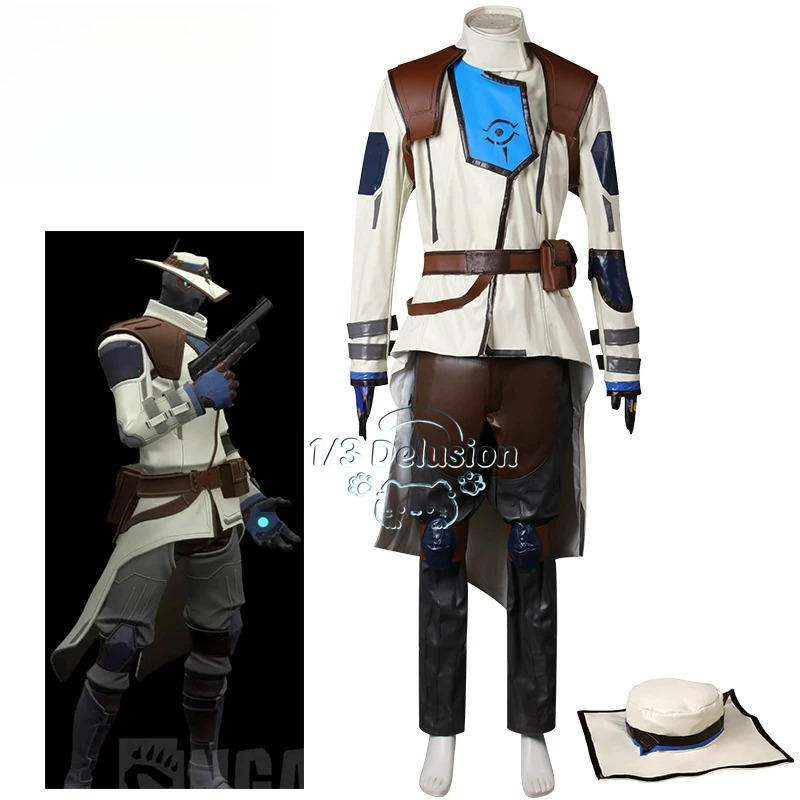 Costume Cosplay Valorant Cyphe - Men Accessories Set recensione e prezzo