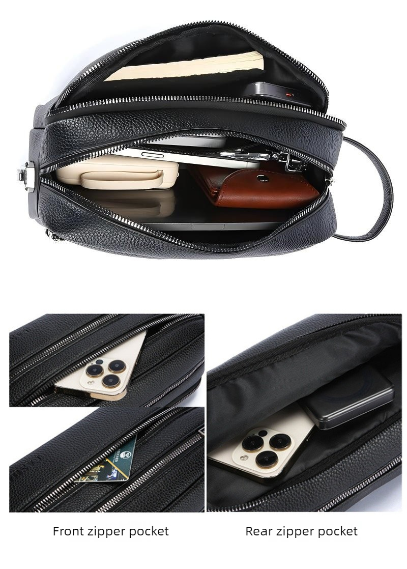 Borsa a Mano Vintage da Uomo c - Men Accessories Box recensione e prezzo