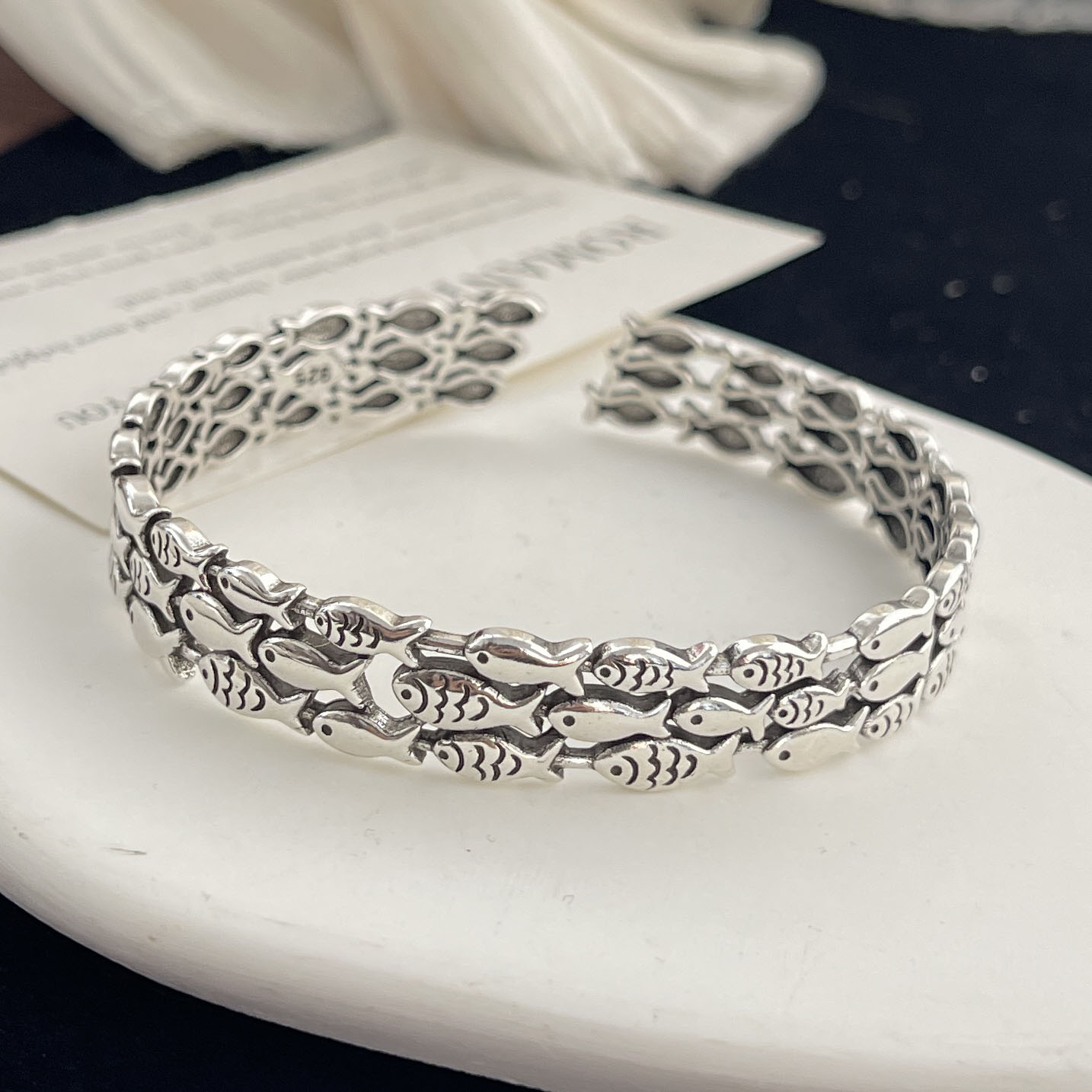Braccialetti in argento sterli - Men'S Accessories Trending recensione e prezzo