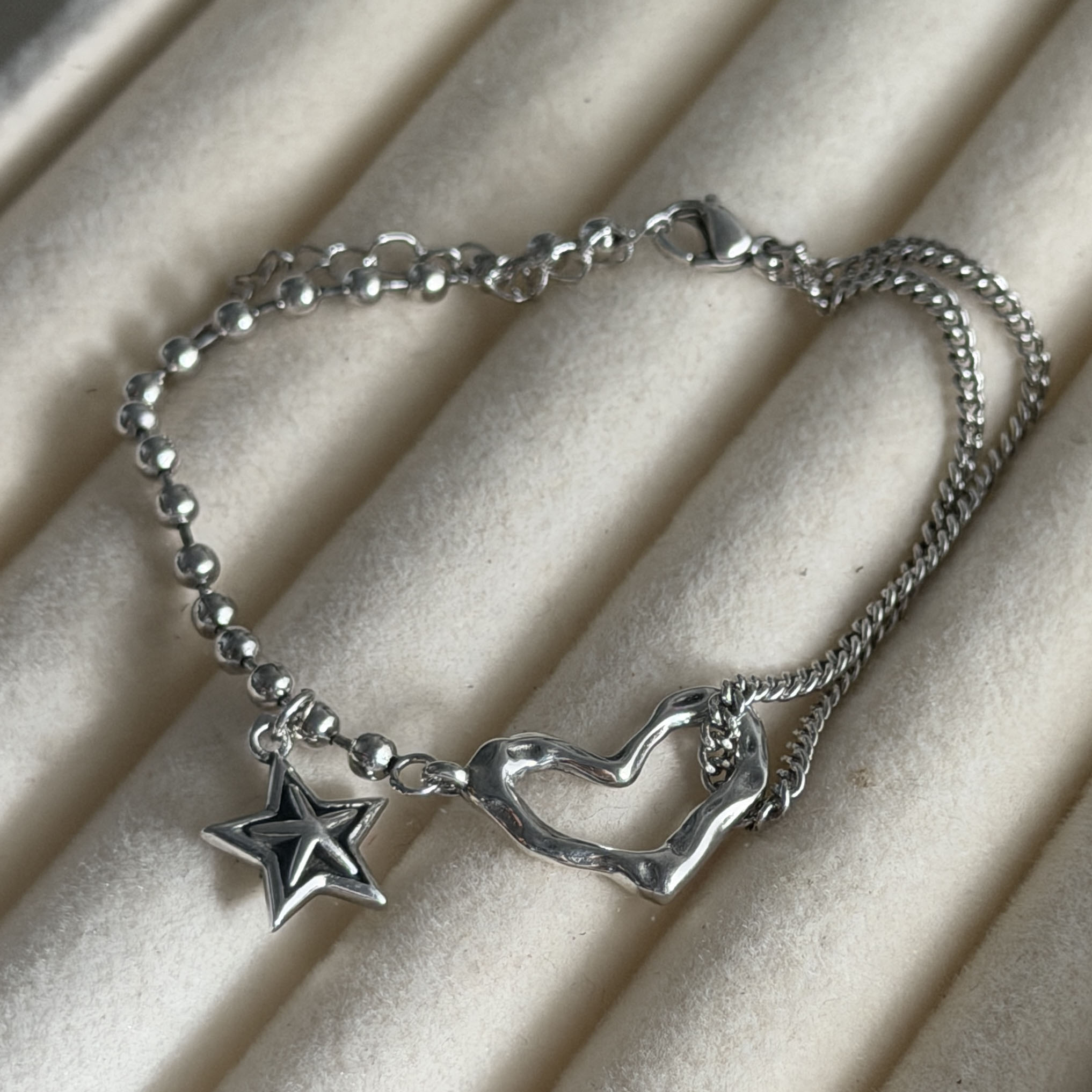 Braccialetti in argento sterli - Men'S Accessories Trending recensione e prezzo