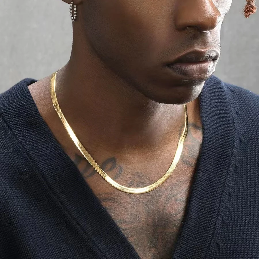 Collana da uomo in argento ste - Men'S Accessories Trending recensione e prezzo