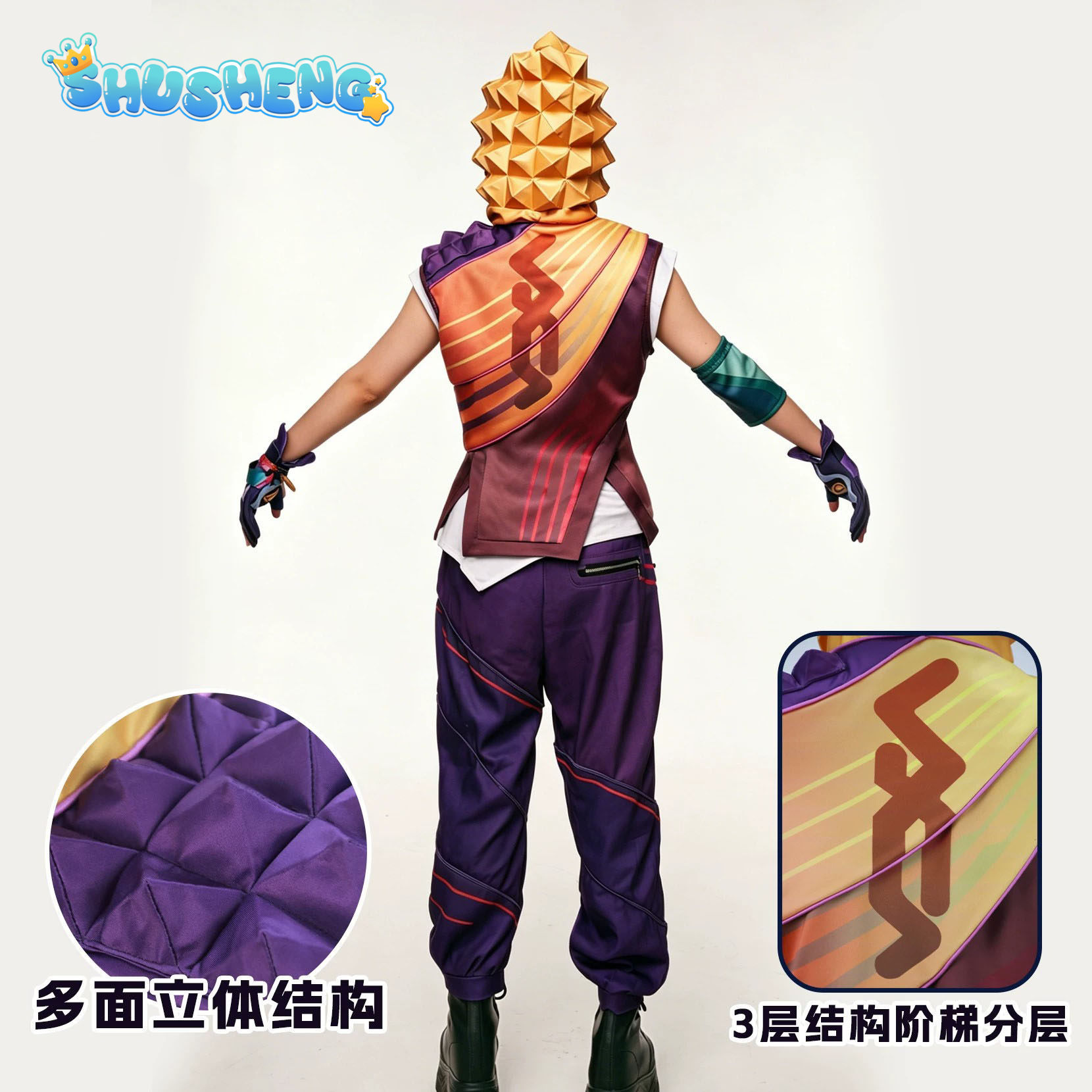 Costume Cosplay Valorant Miks  - Men Accessories Set recensione e prezzo
