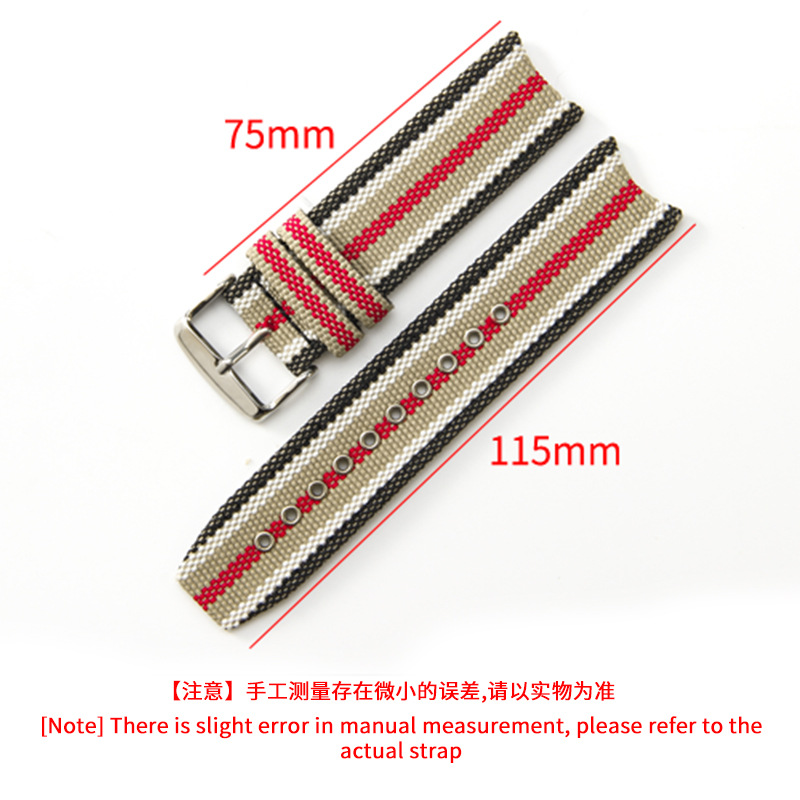 Cinturino di Ricambio in Nylon - Men'S Accessories Burberry recensione e prezzo