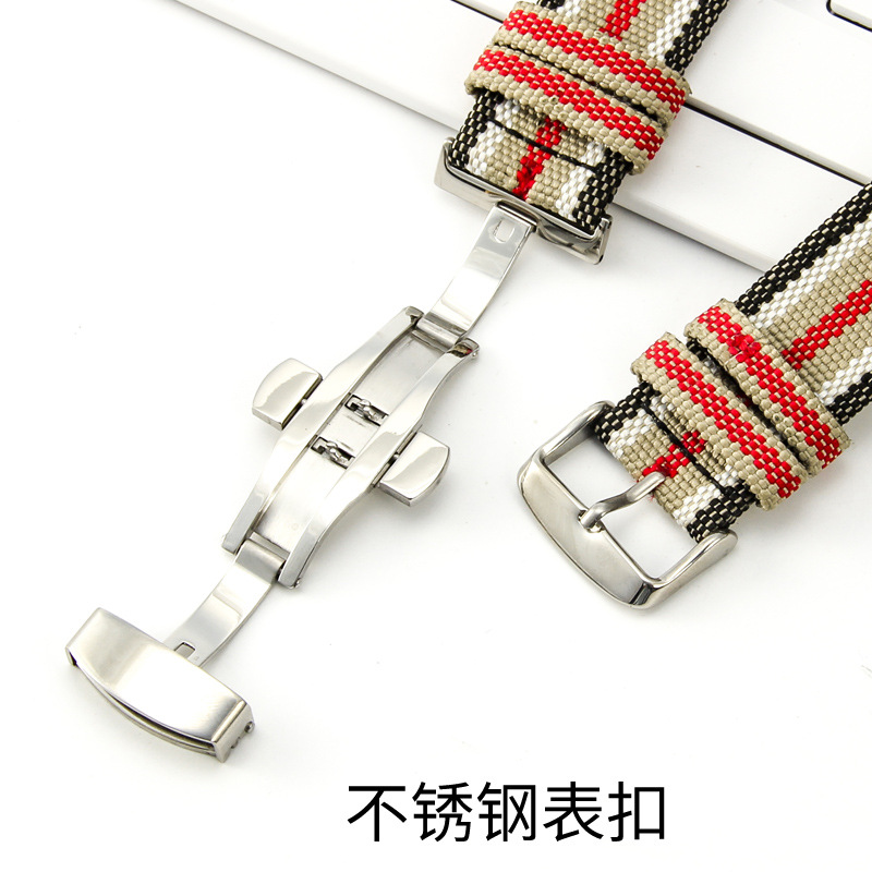 Cinturino di Ricambio in Nylon - Men'S Accessories Burberry recensione e prezzo