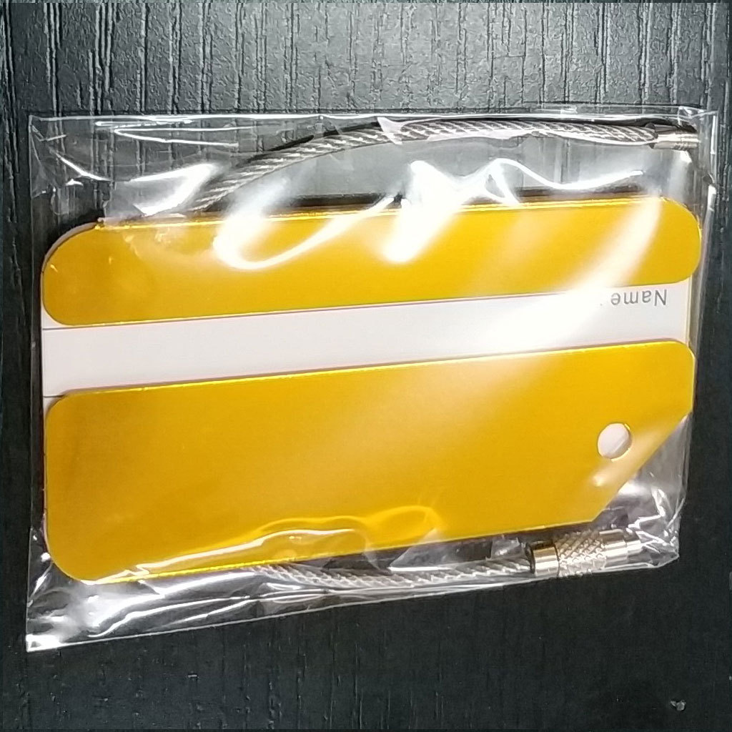 1 Pezzo Etichetta per Bagagli  - Men'S Accessories Holder recensione e prezzo