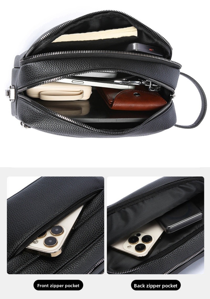 Borsa a Mano Vintage da Uomo,  - Men Accessories Box recensione e prezzo