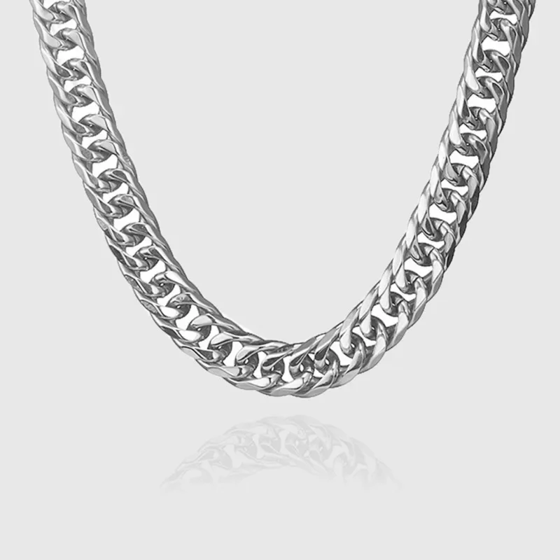 Collana a catena cubana in arg - Men'S Accessories Trending recensione e prezzo
