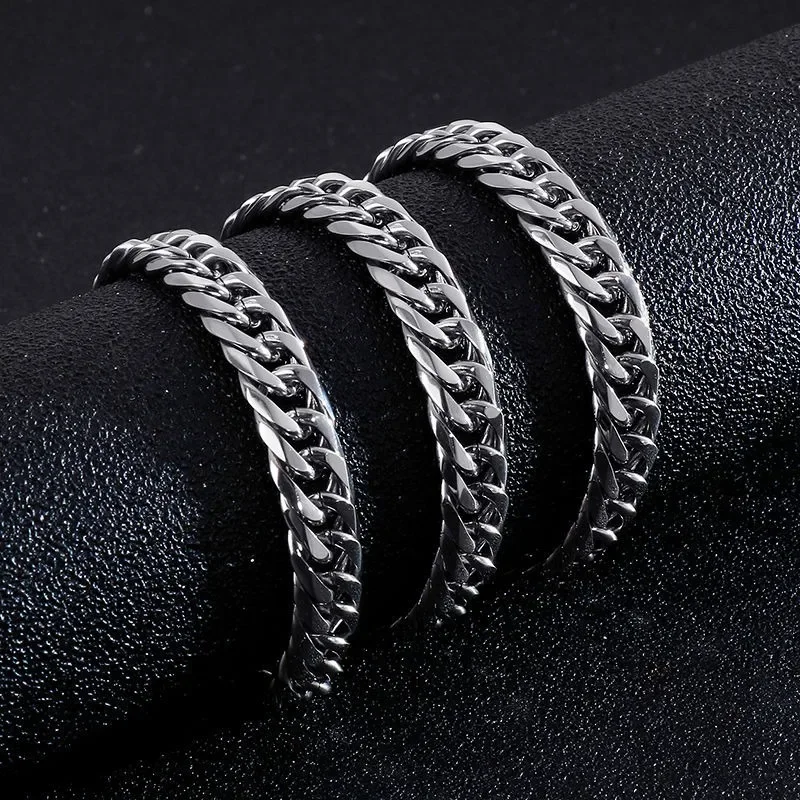 Collana a catena cubana in arg - Men'S Accessories Trending recensione e prezzo