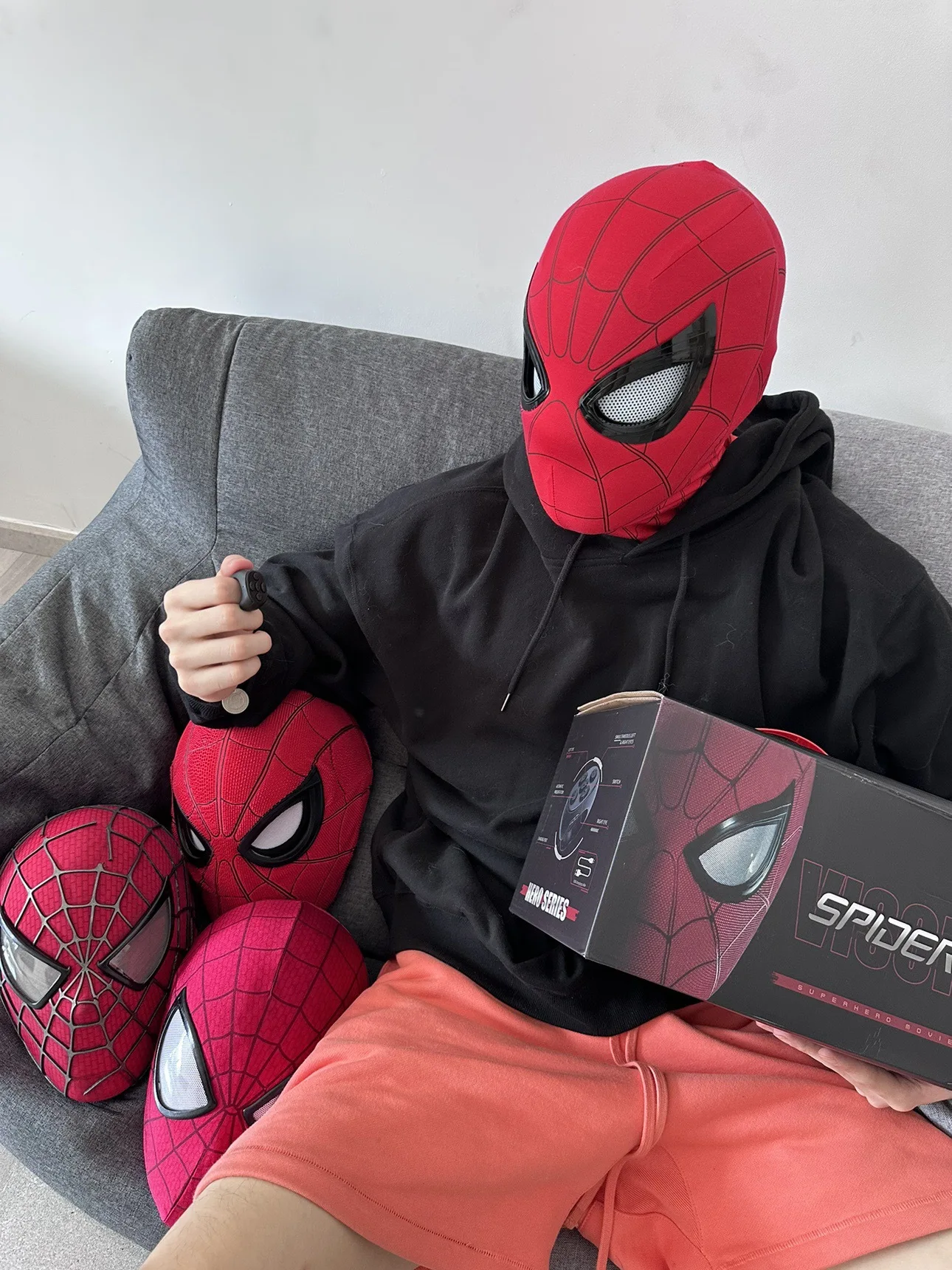 Maschera Casco di Spider-Man 1 - Men Accessories Collection recensione e prezzo
