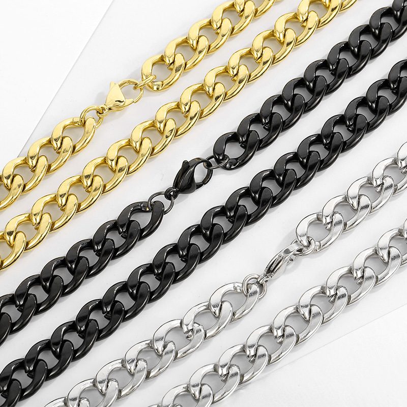 Collana a catena cubana in acc - Men Accessories Neck Chain recensione e prezzo
