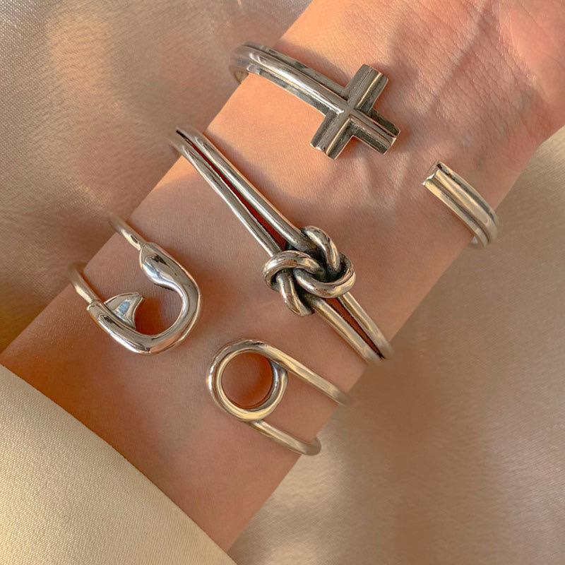 Braccialetti in argento sterli - Men'S Accessories Trending recensione e prezzo