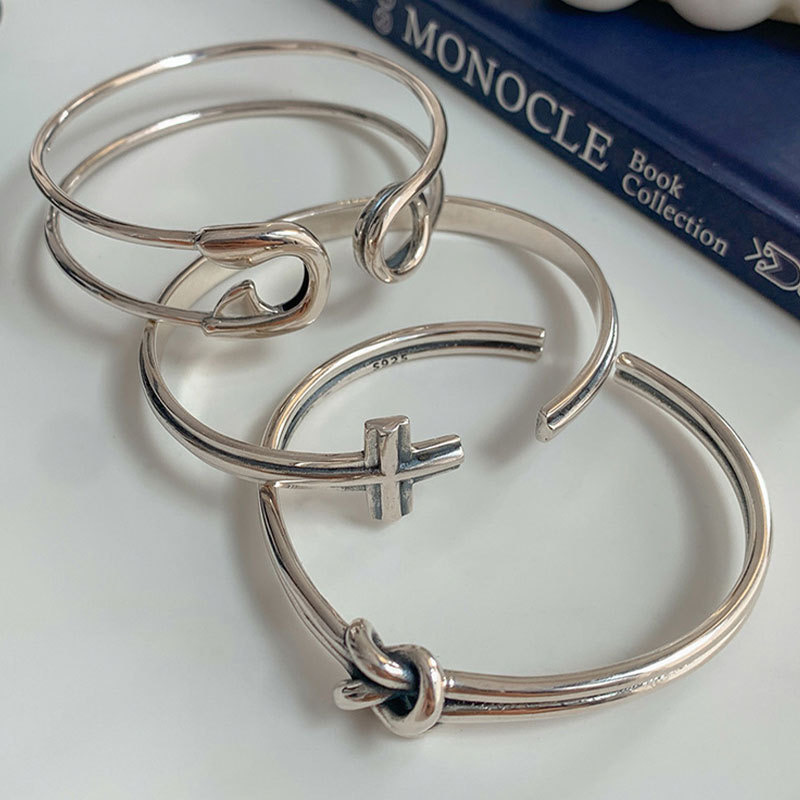 Braccialetti in argento sterli - Men'S Accessories Trending recensione e prezzo