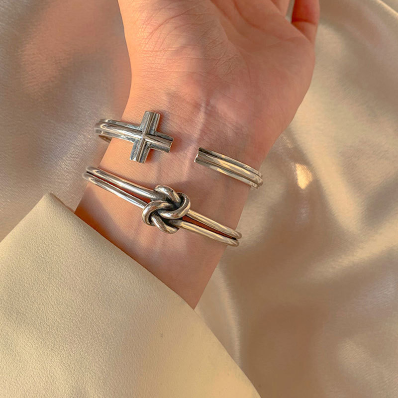 Braccialetti in argento sterli - Men'S Accessories Trending recensione e prezzo